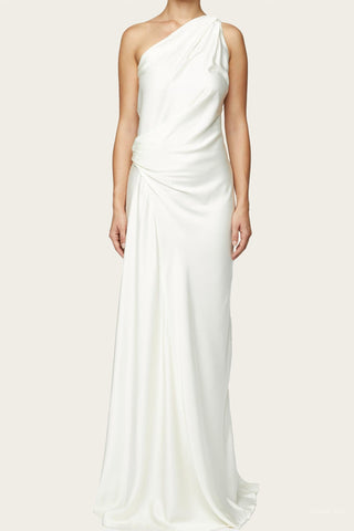A.L.C. - Aster One-shoulder Satin Gown