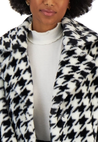 Coffeeshop Junior's Faux Fur Coat White Size Medium