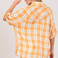 Trendsi - SAGE + FIG Plaid Button Up Side Slit Shirt
