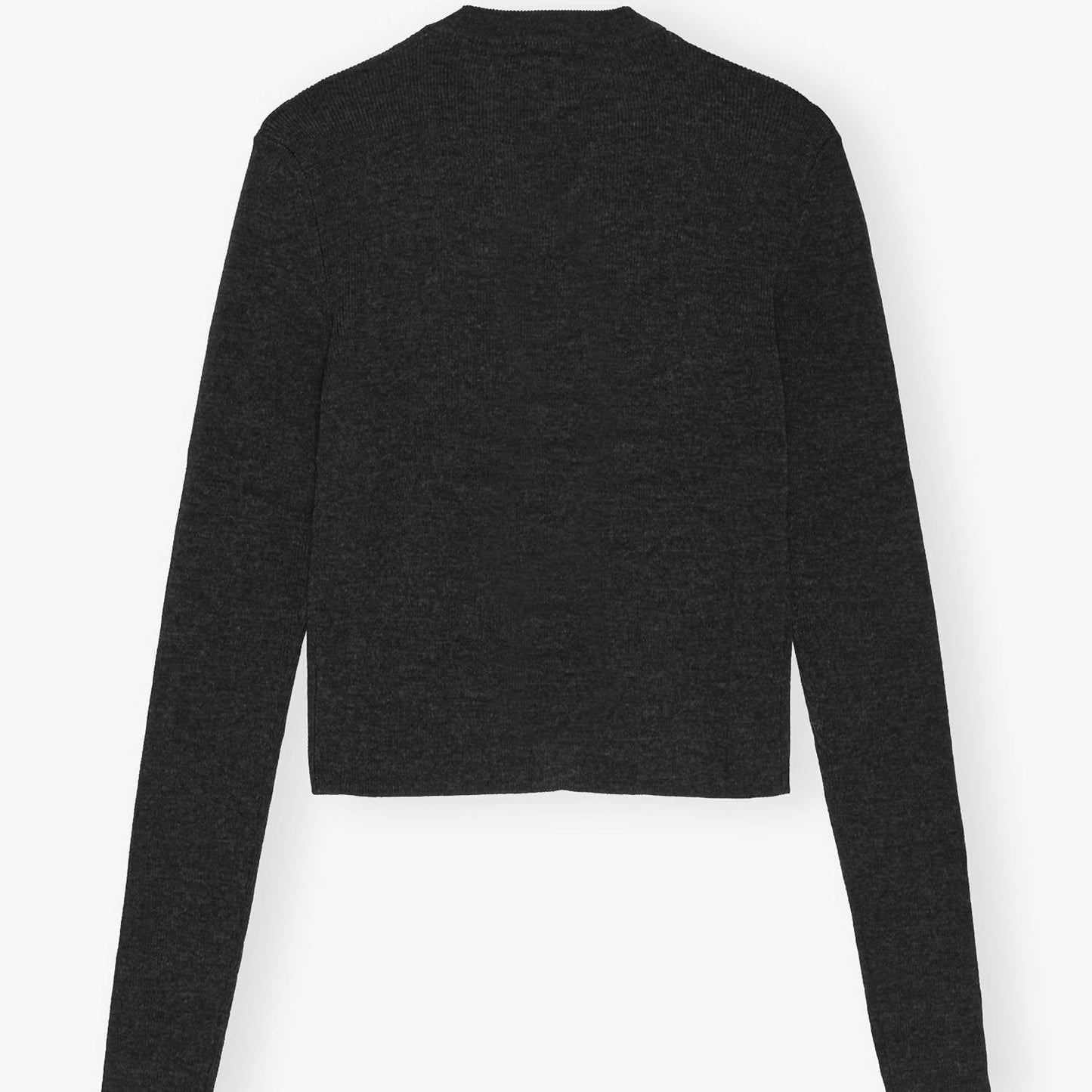 Ganni - Mini Ribbed Merino Cardigan