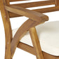 Hermosa 5-Piece Acacia Wood Outdoor Dining Set
