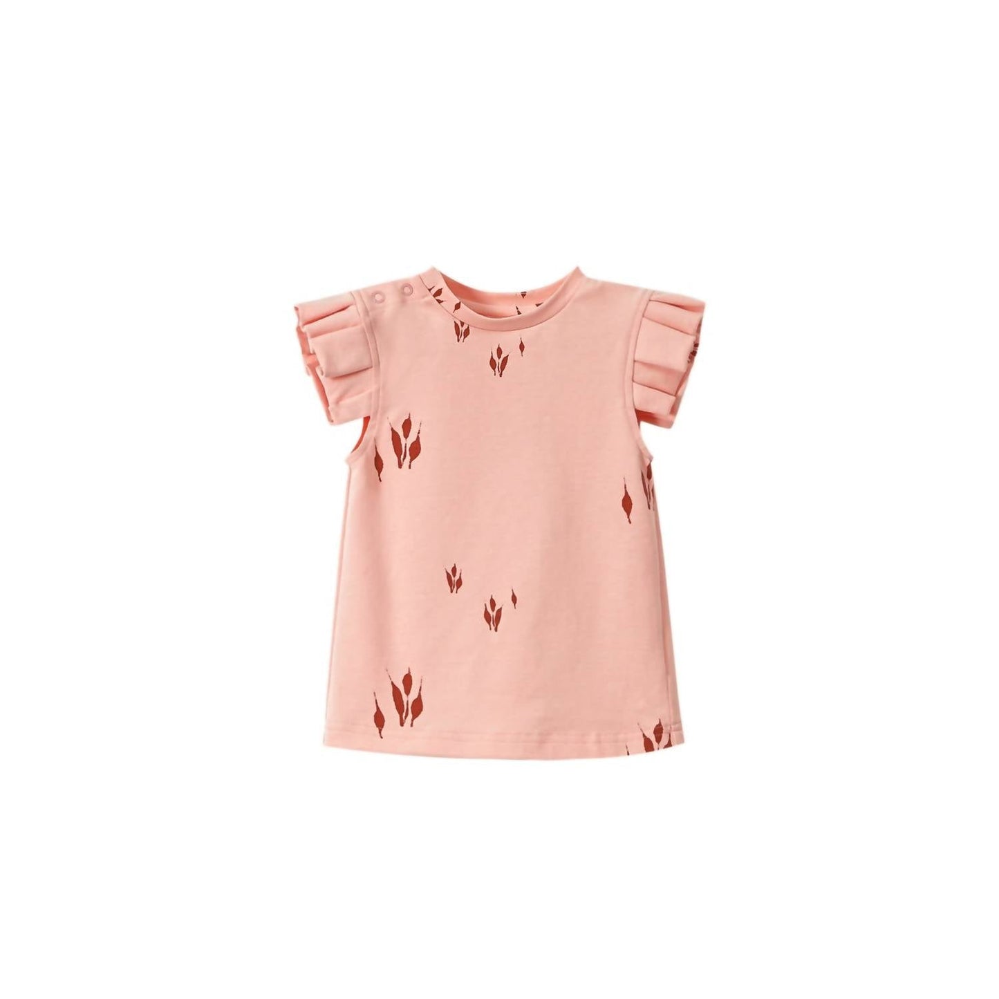 Omamimini - Baby Tent Dress with Box Pleated Sleeve