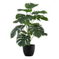 24" Tall Artificial Monstera Plant for Indoor Table Decor