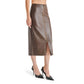 Steve Madden - Hayes Faux Leather Midi Skirt
