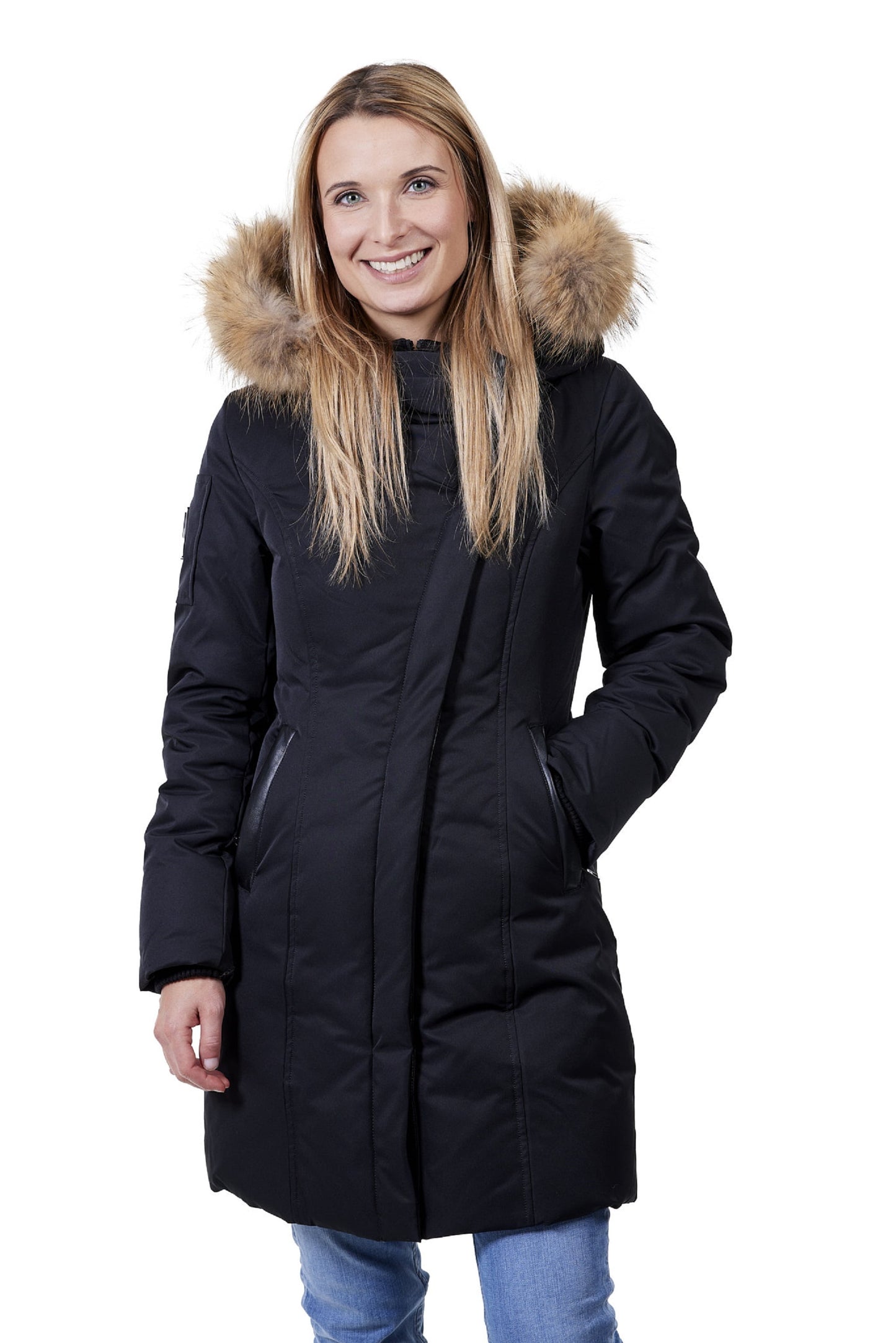 Arctic North Down Filled Warm Winter Jacket for Women-Monte