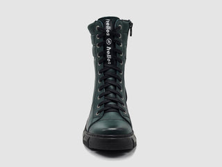 Helios - Women's Medusa Fur-lined Leather Boots