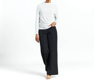 Clara Sunwoo - Side Ruched Sweater Top