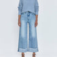 Pistola - Lana Crop Wide Leg Jeans