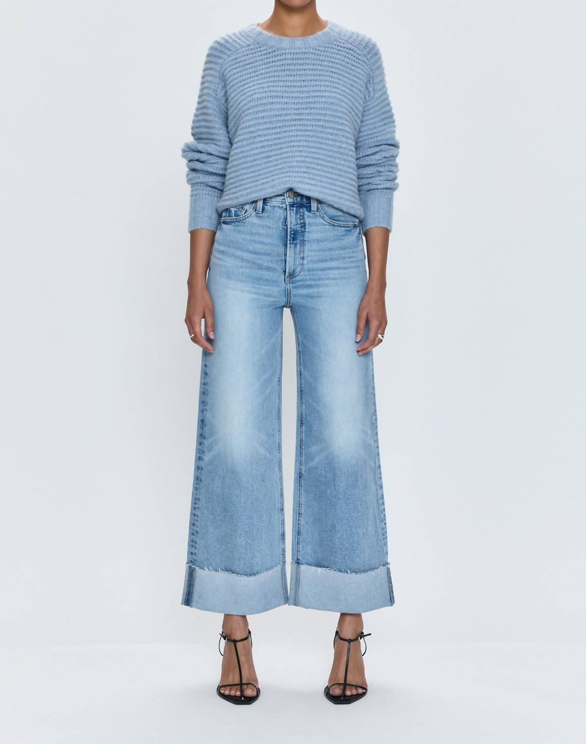 Pistola - Lana Crop Wide Leg Jeans
