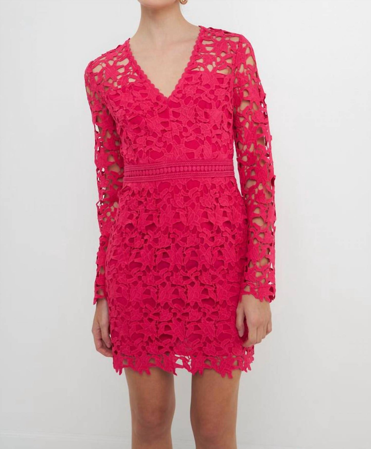 Endless Rose - Lace Mini Dress