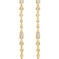 Ettika - Women's Crystal Linear Earrings