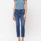 Vervet By Flying Monkey - High Rise Crop Straight Jean