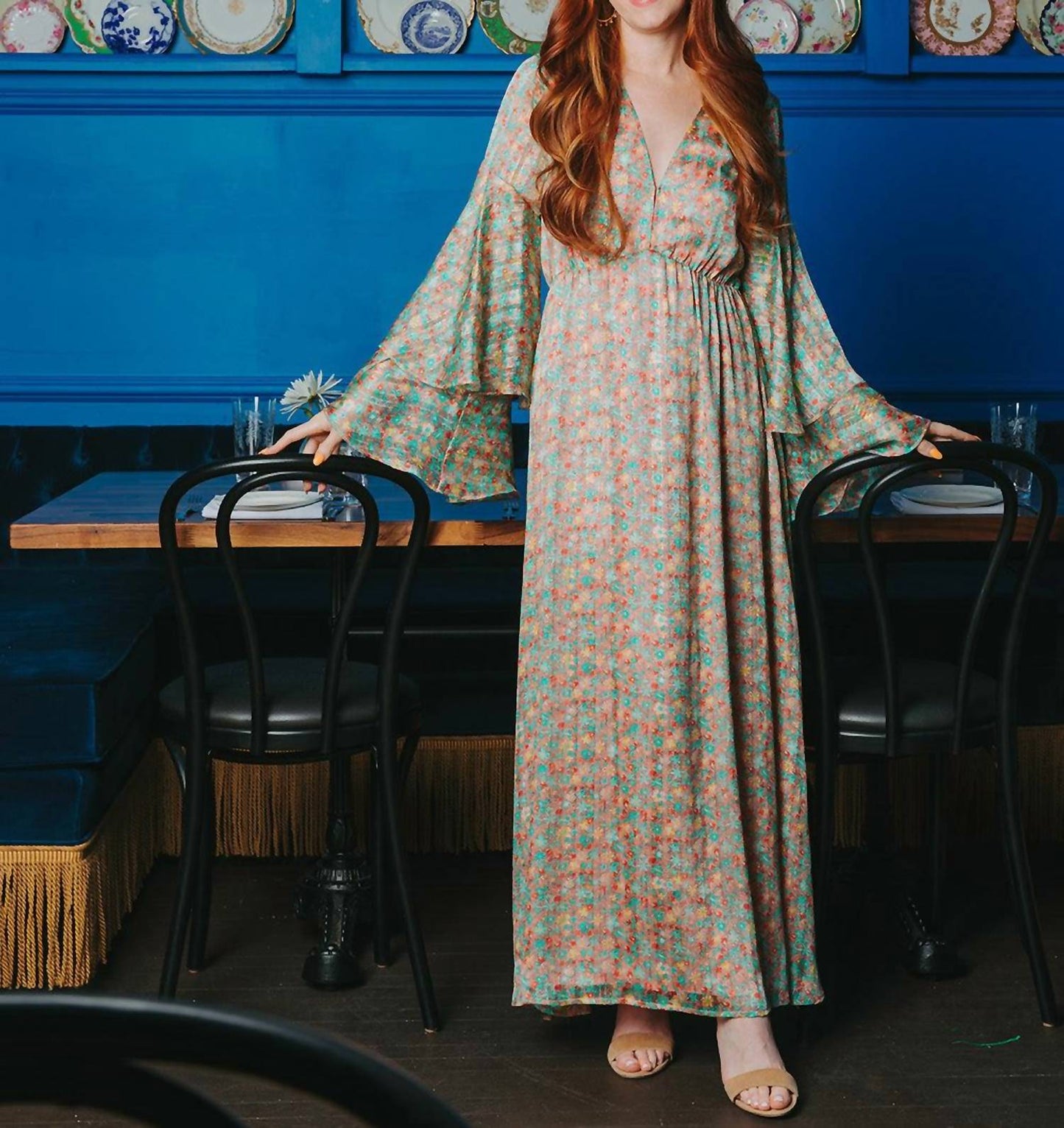 Buddylove - COLETTE LONG SLEEVE MAXI DRESS
