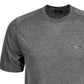 Attack Life By Greg Norman Men's Crew Neck Performance Logo T-Shirt Gray Size Small