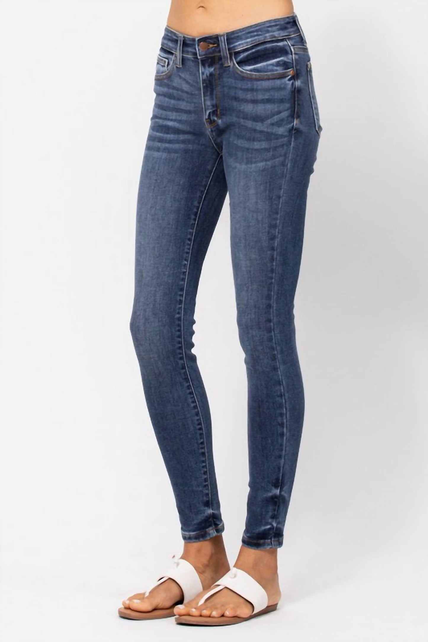 Judy Blue - Women's Core Mid-rise Skinny