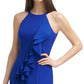 Vince Camuto Women's Halter Bodycon Dress Blue