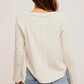 Free People - Swinging Cable Cuff Top