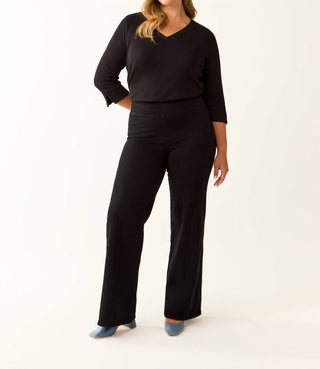 Fdj - Beyond Denim Pull-on Wide Leg Jeans