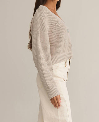 Z Supply - Fleur Cropped V-neck Cardigan