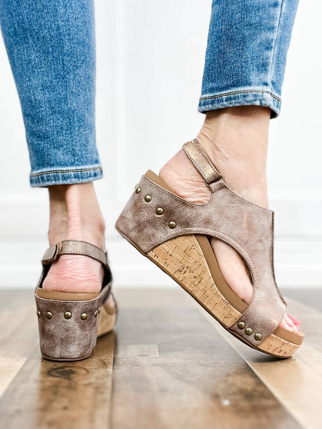 Corkys Footwear - Women's Carley Wedge Sandals