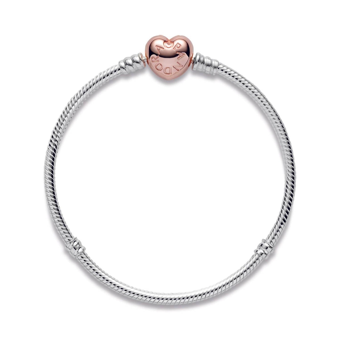 Pandora - Women's Moments Heart Snake Bracelet