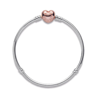 Pandora - Women's Moments Heart Snake Bracelet