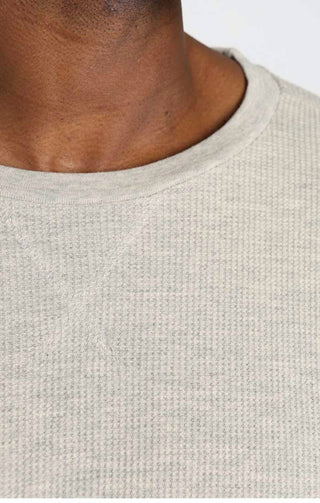 Jachs New York - Classic Waffle Crewneck Sweatshirt