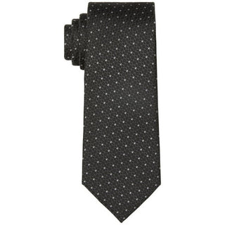Calvin Klein Men's Flower Dot Slim Woven Tie