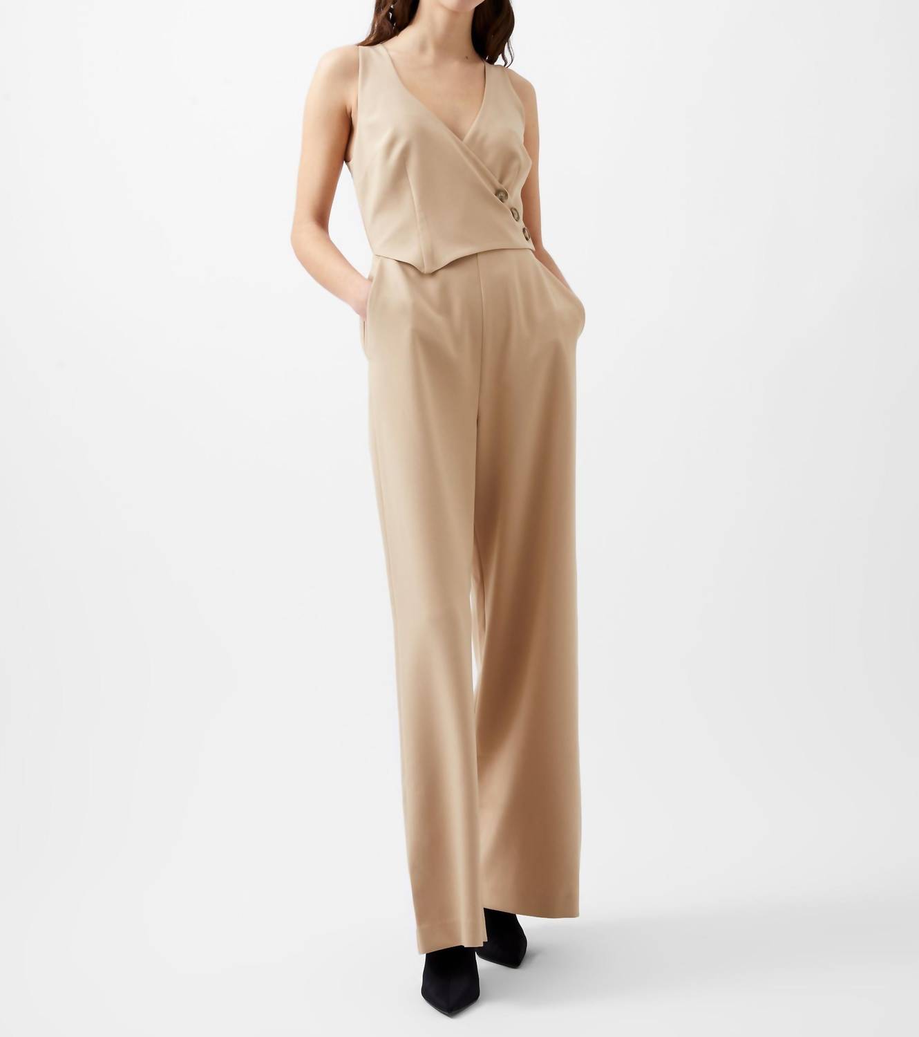 French Connection - Azra Twill Jumpsuit