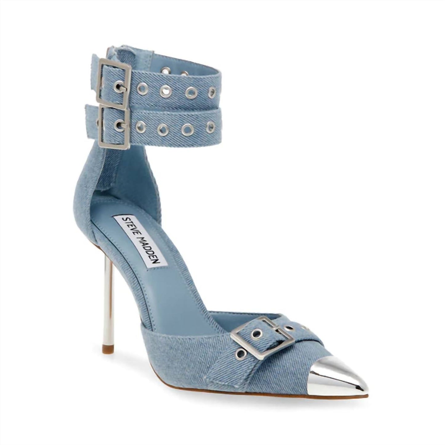 Steve Madden - BEX DENIM FABRIC HEEL