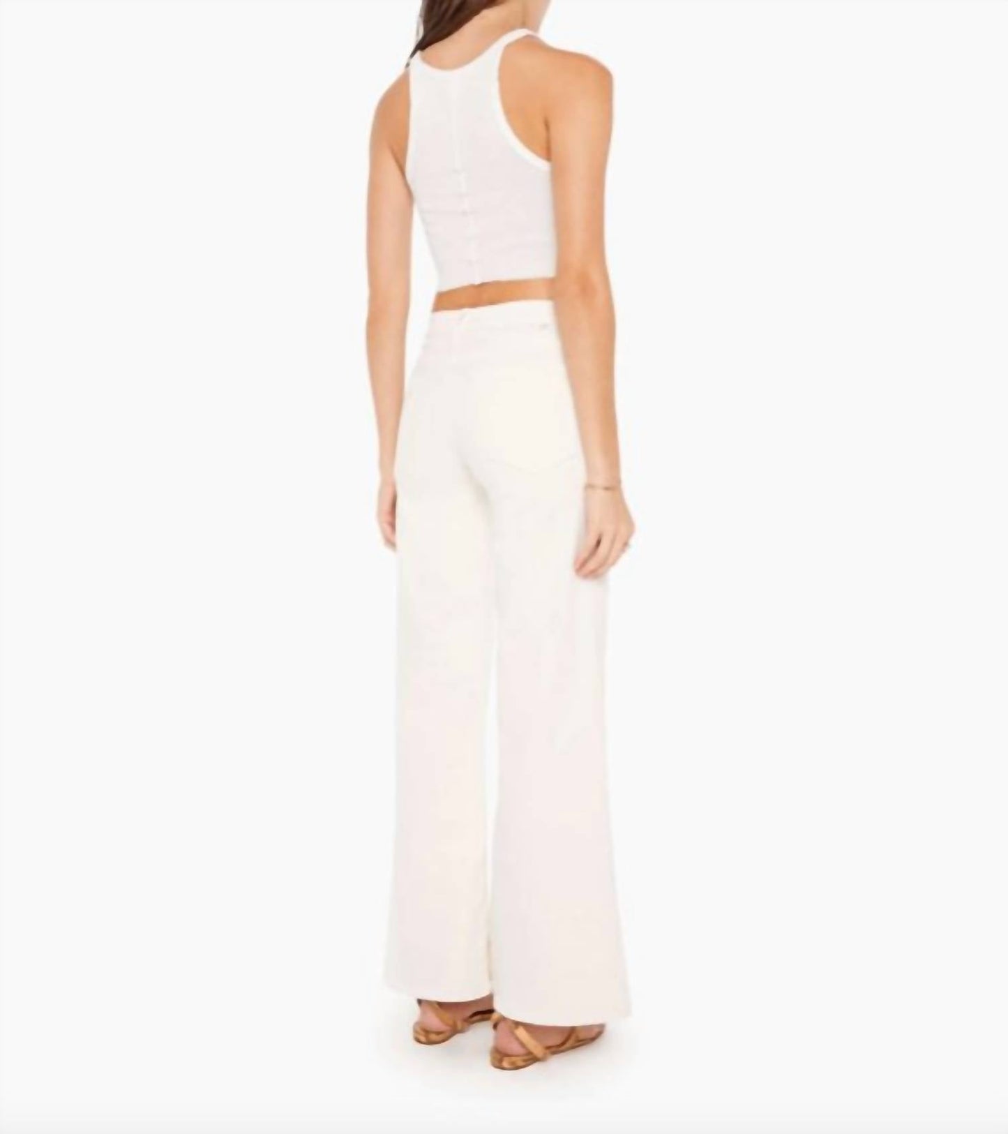 Mother - Twister Skimp Flare High-rise Pants