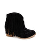 Naughty Monkey - Women's Amos Fringe Ankle Bootie