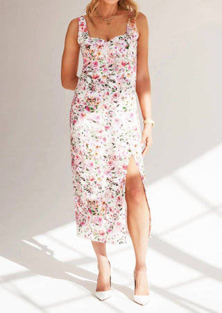 Generation Love - EUGENIA FLORAL LINEN DRESS