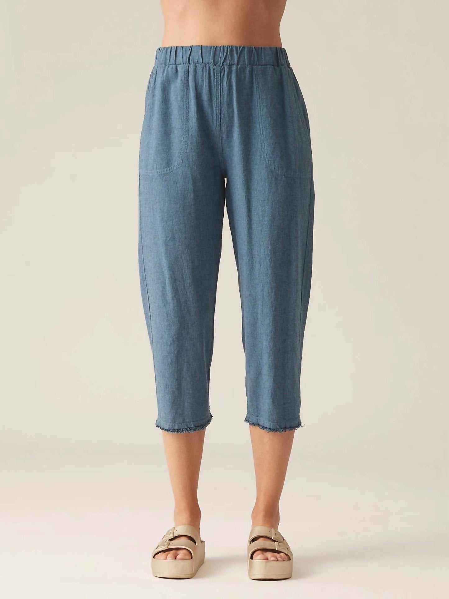 Cut Loose - Raw Edge Crop Pants