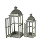 Wooden Candle Lantern Decorative Set for Indoor and Outdoor Use