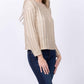 Elliott Lauren - Foiled Cable Sweater