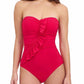 Profile By Gottex - Tutti Fruitti Bandeau Ruffle One Piece Swimsuit