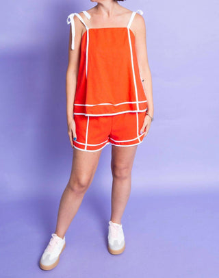 &Merci - Sleeveless Top & Short Set