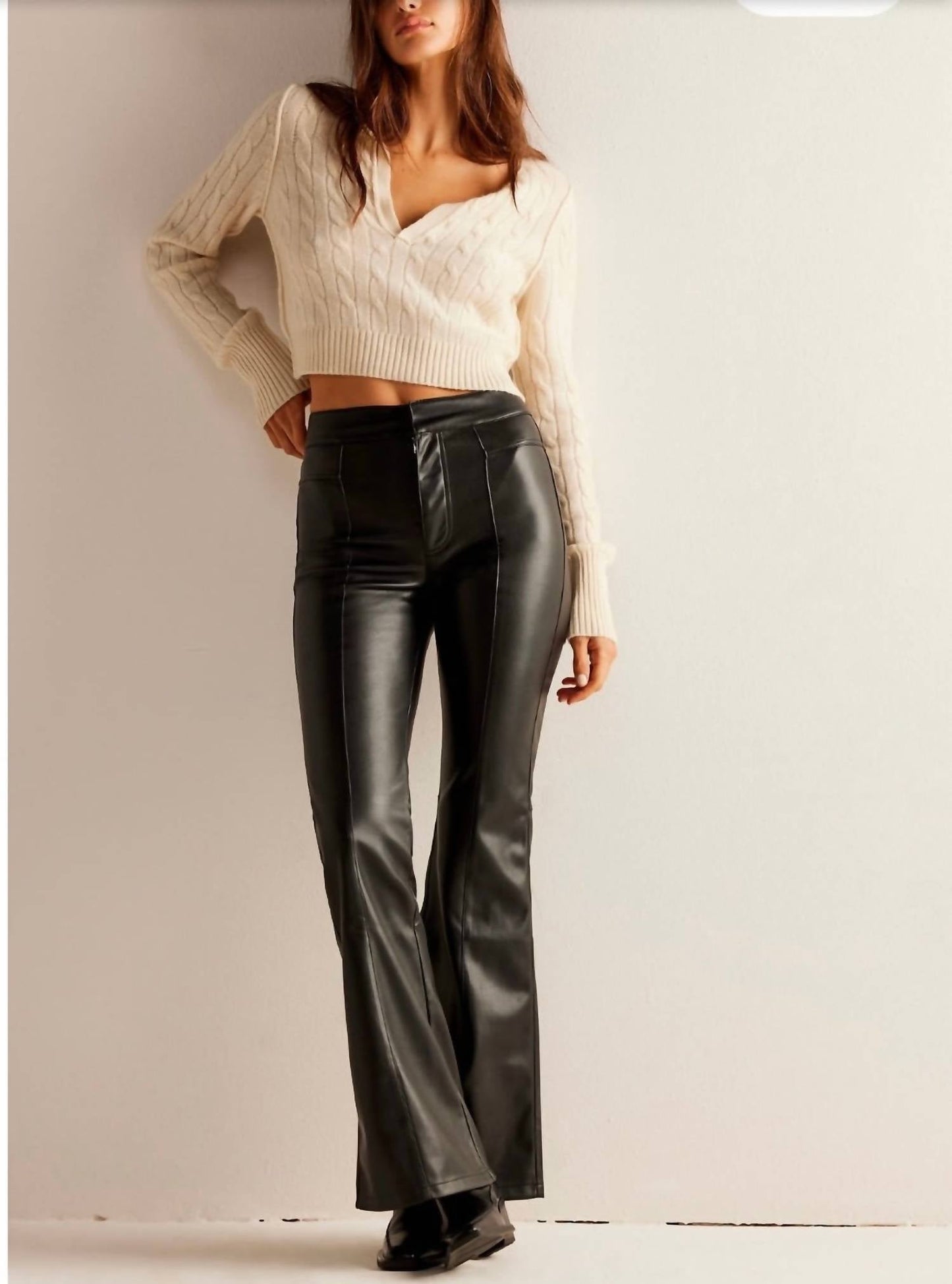 Free People - Uptown High Rise Vegan Pants