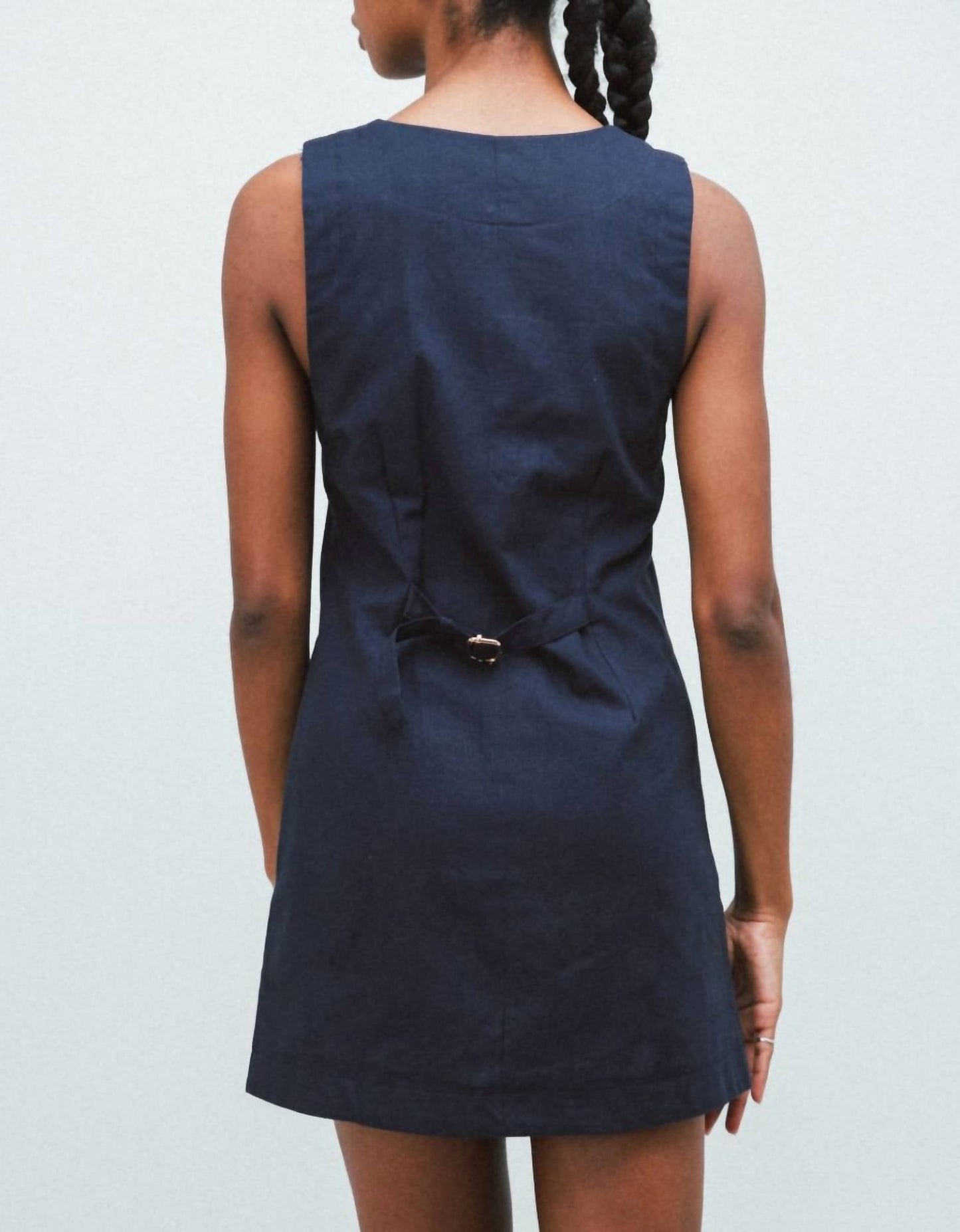 Olivaceous - Button-front Dress