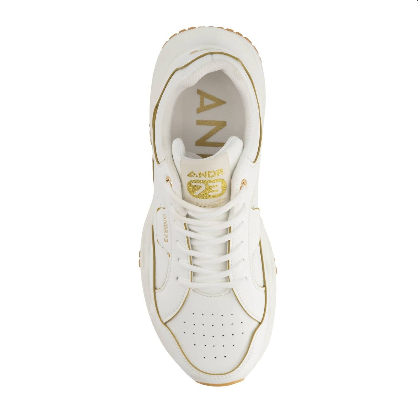 Andrea - Women’s Fashion Platform Sneakers With Elevated Sole
