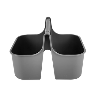 Portable Shower Caddy Bathroom Organizer Basket, Perfect Size for Dorm/College, Plastic Bath Tote, Dries Quickly with Drainage Holes