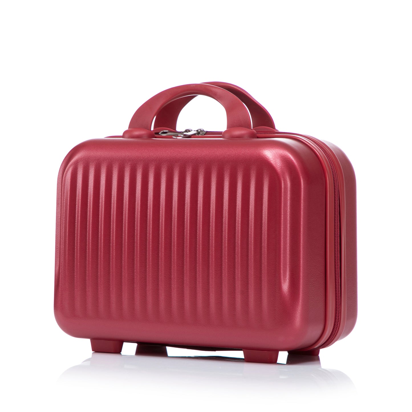 14'/20' 2 pcs ABS Spinner Wheel Luggage Set with Combination Lock and Front Opening Design