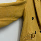Avec Les Filles Women's Double Breasted Tailored Coat Yellow Size Large