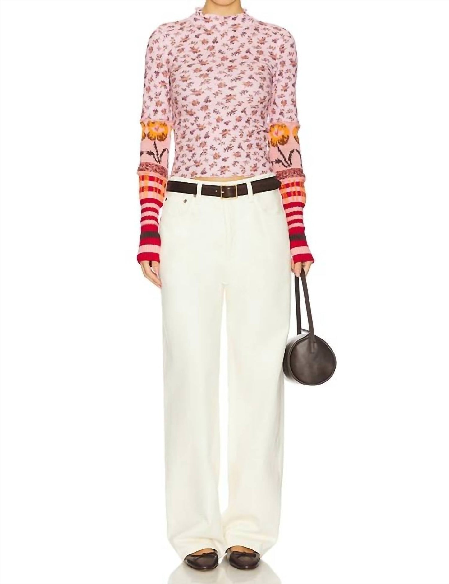 Free People - Bold Bowery Folded Sleeve Top