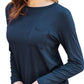 Basic Bae - Luxe Long Sleeve Top With Pockets