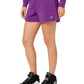 Fila Women's Diara High Rise Fleece Shorts Purple Size Medium