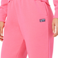 Fila Women's Lassie Full Length Joggers Pink Size XL