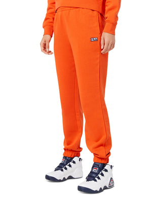 Fila Women's Lassie Full Length Joggers Orange Size Small