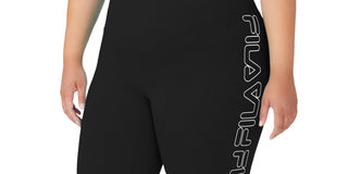 Fila Women's Logo 7/8 Leggings Black Size 2X